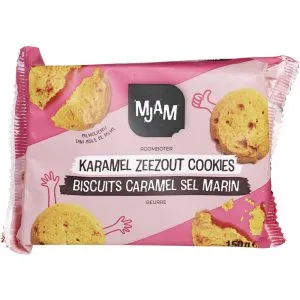 Mjam Karamel Zeezout cookies (150 gr)
