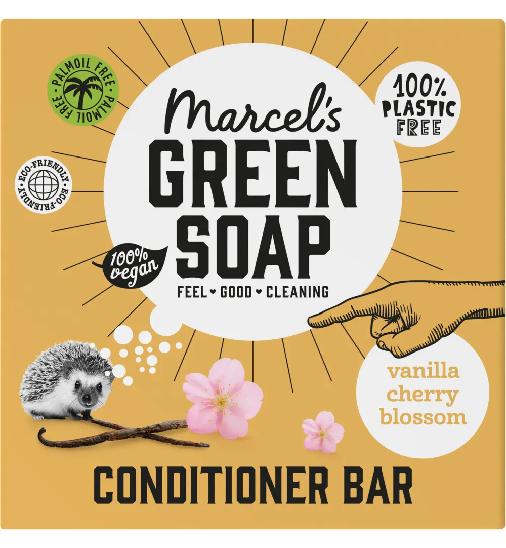 Marcel's Green Soap Conditioner Bar Vanille & Cherry Blossom (60 gr)