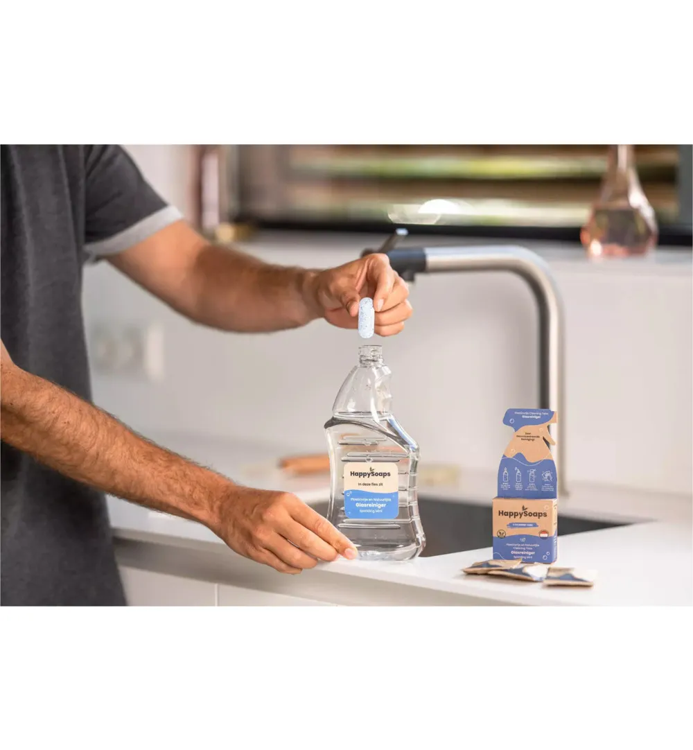 Happysoaps Cleaning tabs glasreiniger sparkling mint (3 stuks) - image 4