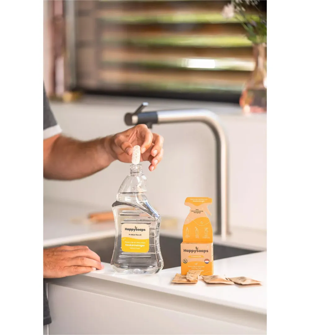 Happysoaps Cleaning Tabs Keukenreiniger Herbal Fresh (3 Stuks) - image 4