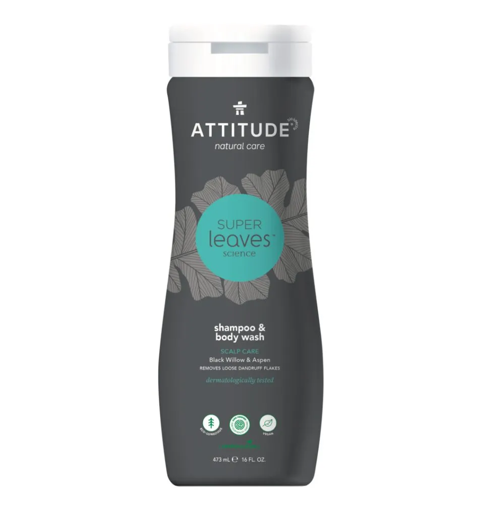 Attitude Super Leaves Shampoo & body wash 2-in-1 mannen (473 ml)