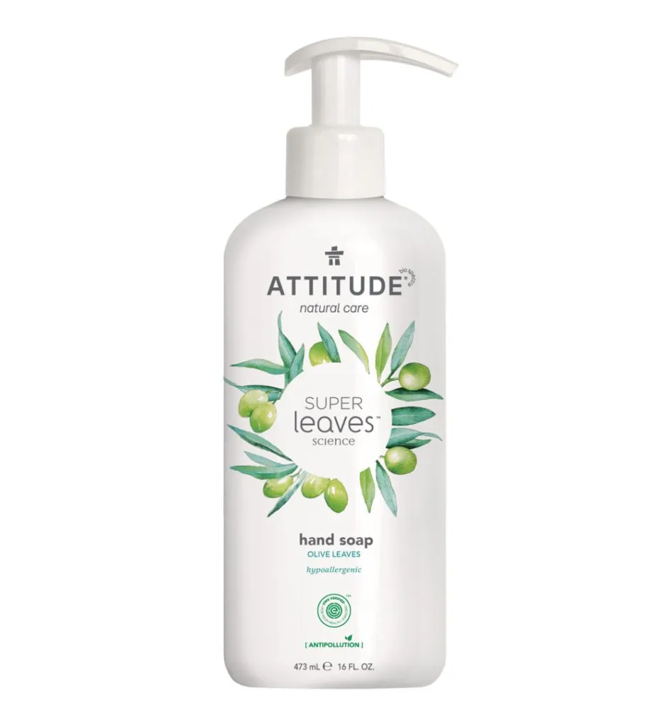 Attitude Super Leaves Handzeep olive leaves (473 ml)