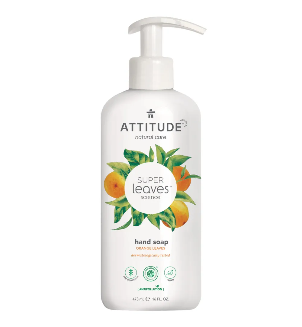 Attitude Super Leaves Handzeep orange leaves (473 ml)