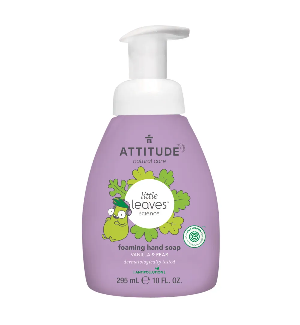Attitude Little Leaves Schuimende handzeep vanille & peer (295 ml)