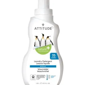 Attitude Nature+ Vloeibaar Wasmiddel 35 Beurten Wild Flowers (1050 ml)