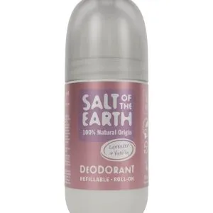 Salt Of The Earth Natural Deodorant Roll On, Lavender & Vanilla (75 ml)