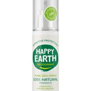Happy Earth Pure deodorant spray unscented (100 ml)