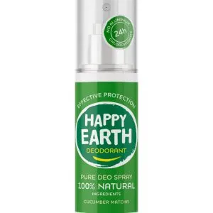Happy Earth Pure deodorant spray cucumber matcha (100 ml)