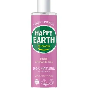 Happy Earth Pure showergel lavender ylang (300 ml)