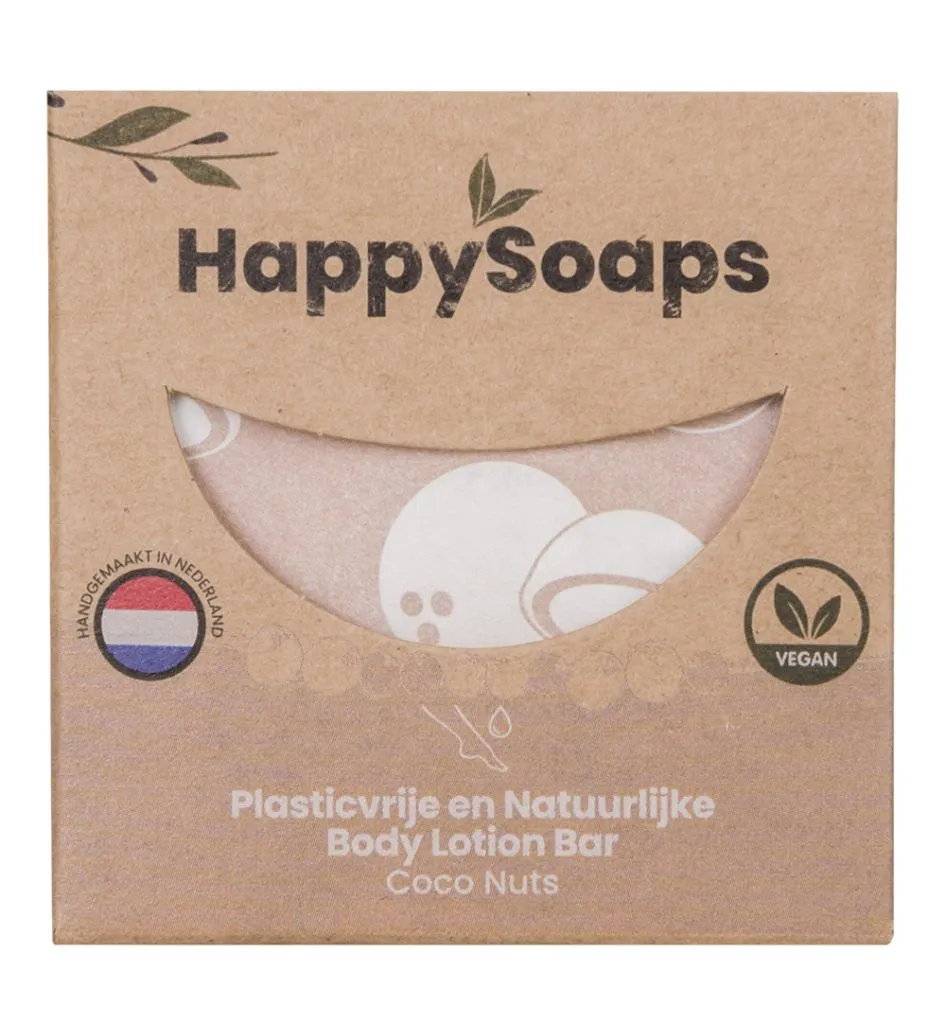 Happysoaps Bodylotion bar coco nuts (65 gr)