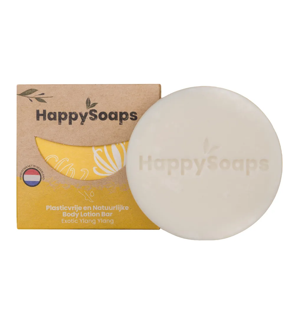 Happysoaps Bodylotion bar exotic ylang yl (70 gr)
