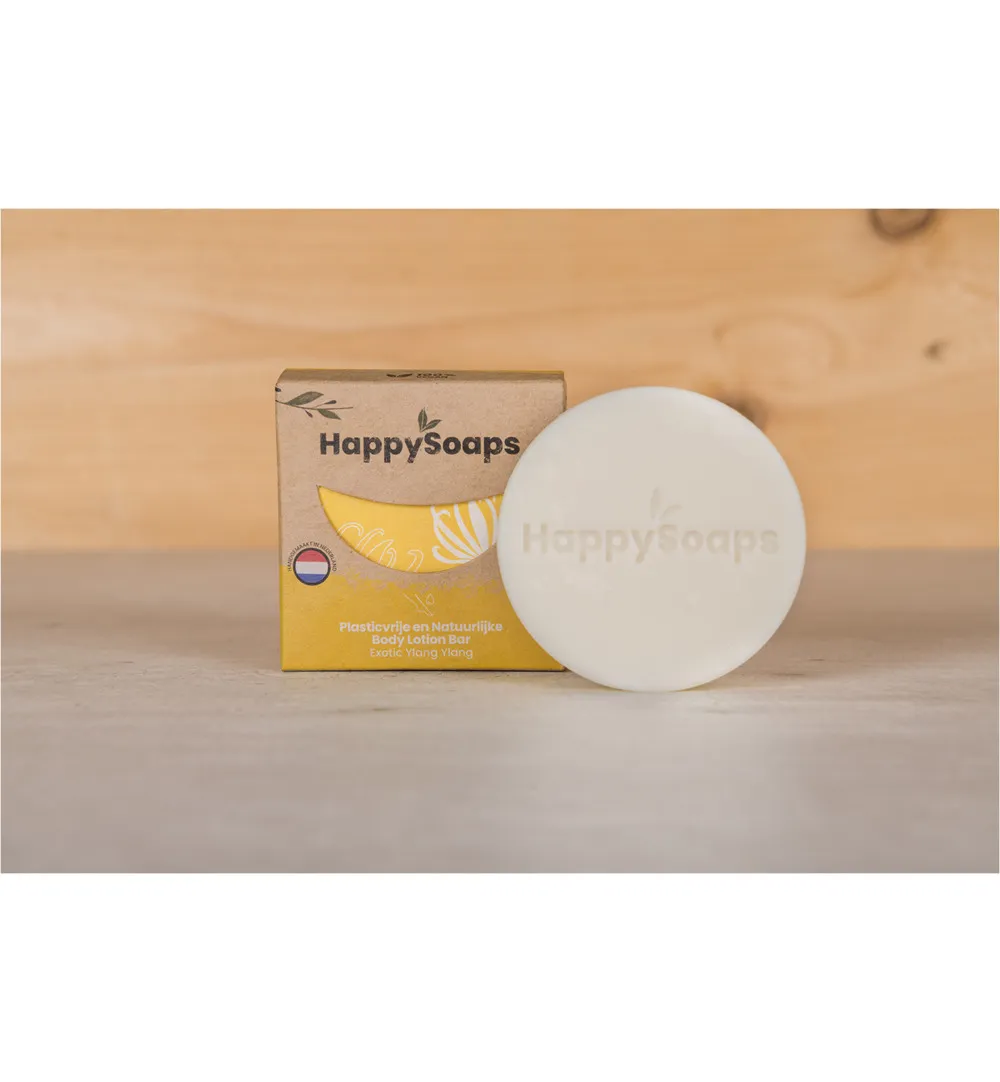 Happysoaps Bodylotion bar exotic ylang yl (70 gr) - image 2