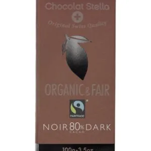 Chocolat Stella Dark 80% (100 gr)