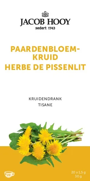 Jacob Hooy Paardenbloem (20 zakjes)