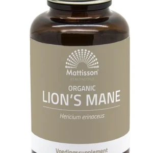 Mattisson Biologische Lion'S Mane 500Mg (120 capsules)