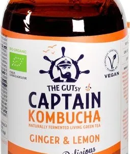 Captain Kombucha Ginger&Lemon Bio (400 ml)