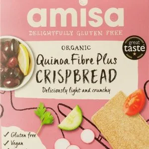 Amisa Crackers Quinnoa Glutenvrij (100 gr)