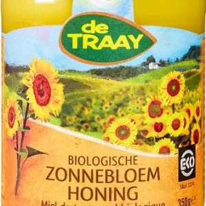 De Traay Zonnebloemhoning (350 gr)