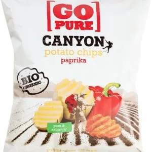 Go Pure Aardappelchips Paprika Canyon (125 gr)