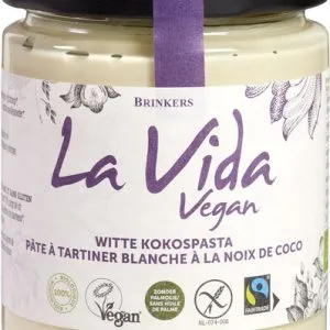 La Vida Vegan Kokospasta Wit (270 gr)