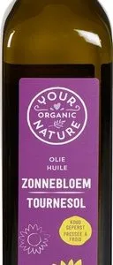 Your Organic Nature Zonnebloemolie Koudgeperst (500 ml)