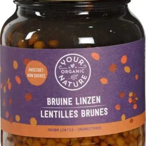 Your Organic Nature Bruine-Linzen (360 gr)