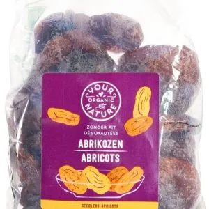 Your Organic Nature Abrikozen Gedroogd, Zonder Pit (500 gr)