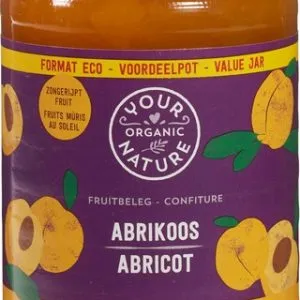 Your Organic Nature Fruitbeleg Abrikozen Familiepot (375 gr)