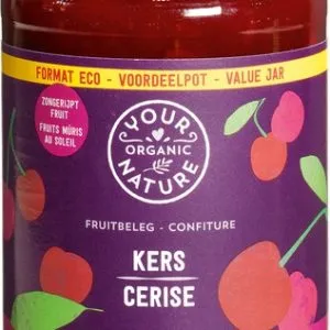 Your Organic Nature Fruitbeleg Kersen Familiepot (375 gr)