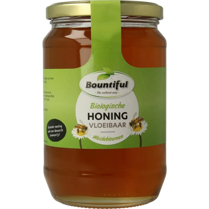 Bountiful Honing Weidenbloemen Vloeibaar Bio (900 gr)