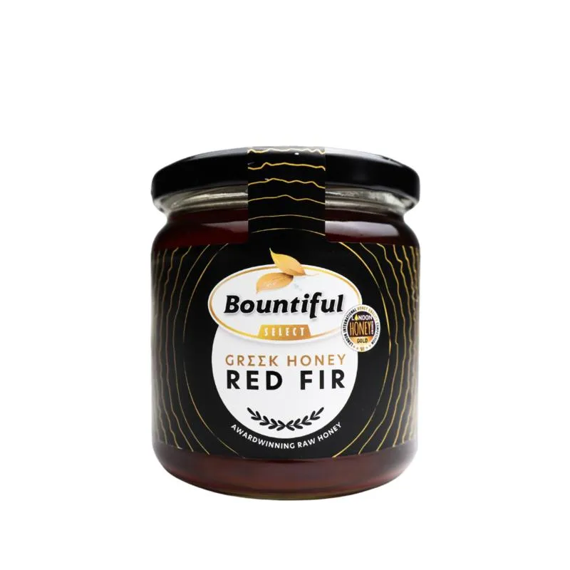 Bountiful Griekse Rauwe Honing Red Fir/Rode Spar (500 gr)