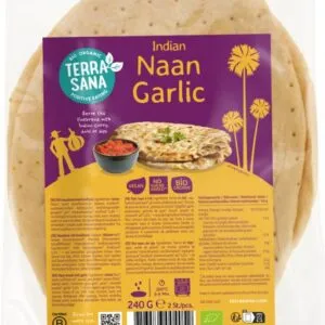 Terrasana Naan Knoflook Bio (240 gr)