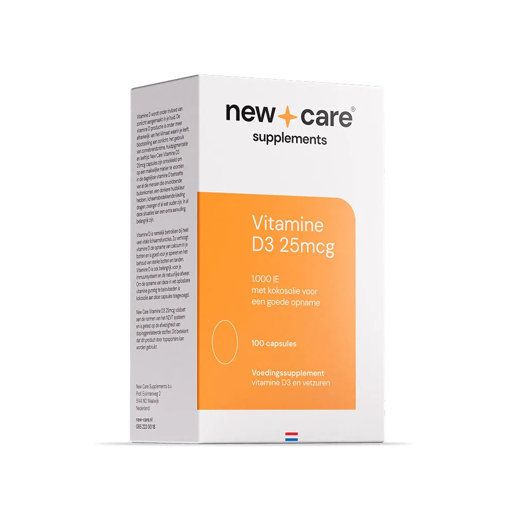 New Care D3 25mcg (100 capsules)