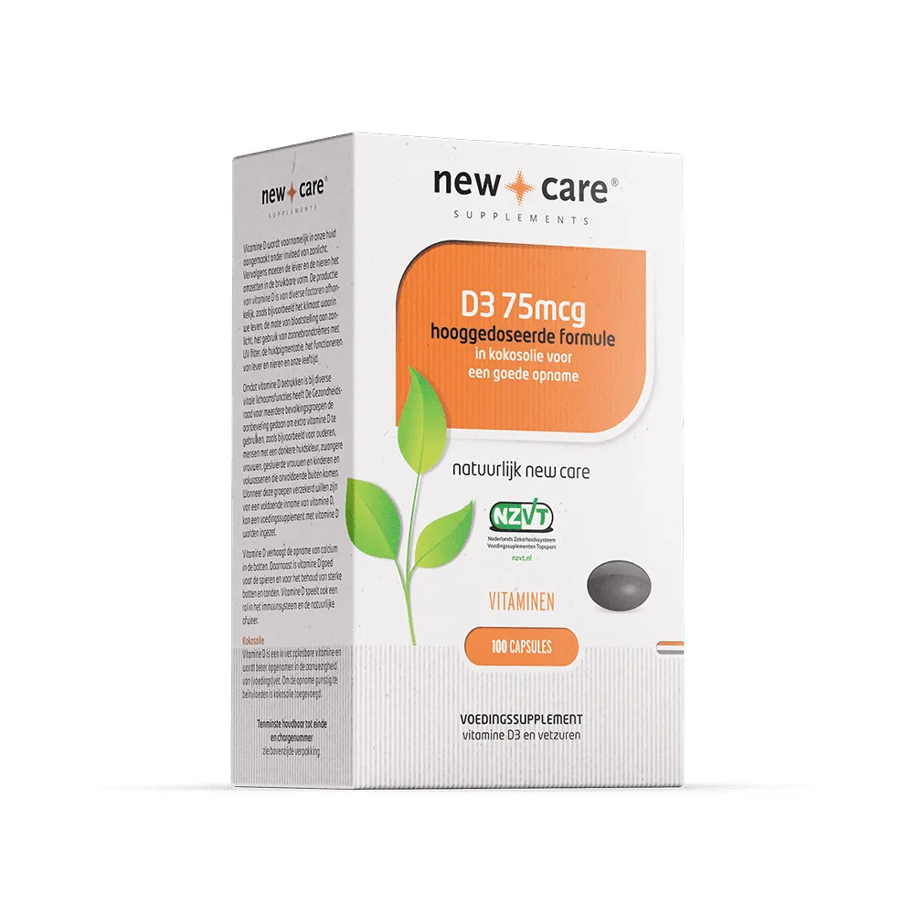 New Care D3 75mcg (100 capsules)