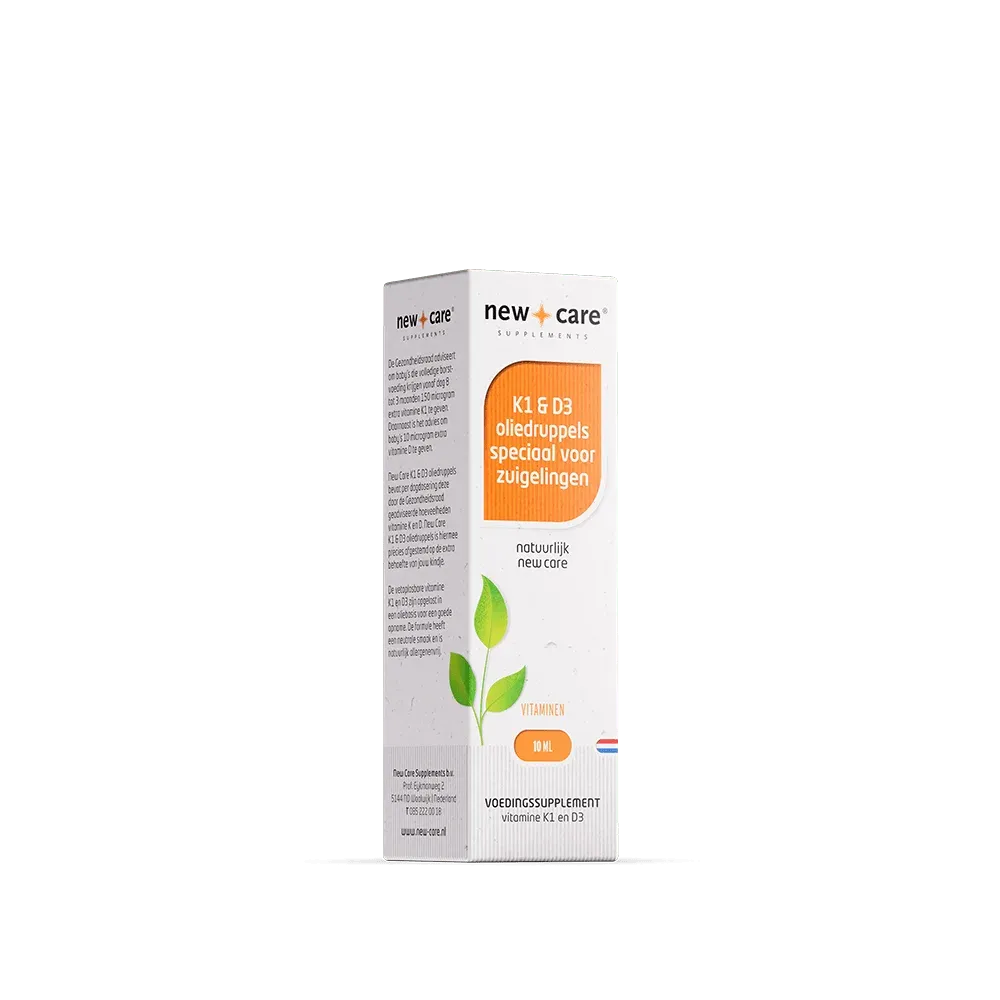 New Care K1 & D3 oliedruppels (10 ml)
