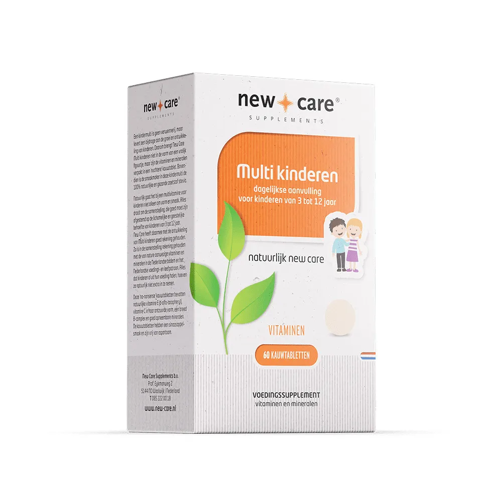 New Care Multi kinderen (60 kauwtabletten)