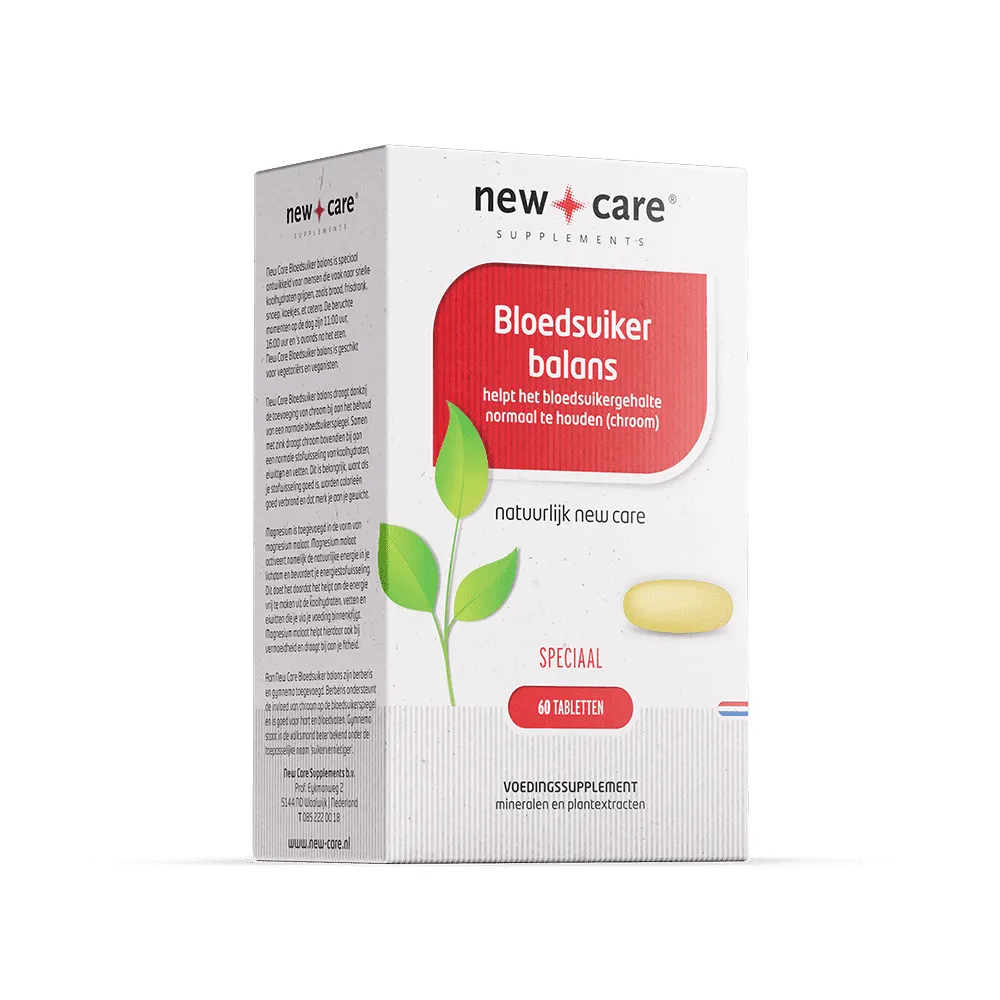 New Care Bloedsuiker balans (60 tabletten)