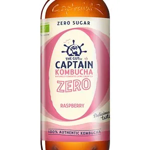 The Gutsy Captain Kombucha Zero Raspberry BIO (1000 ml)
