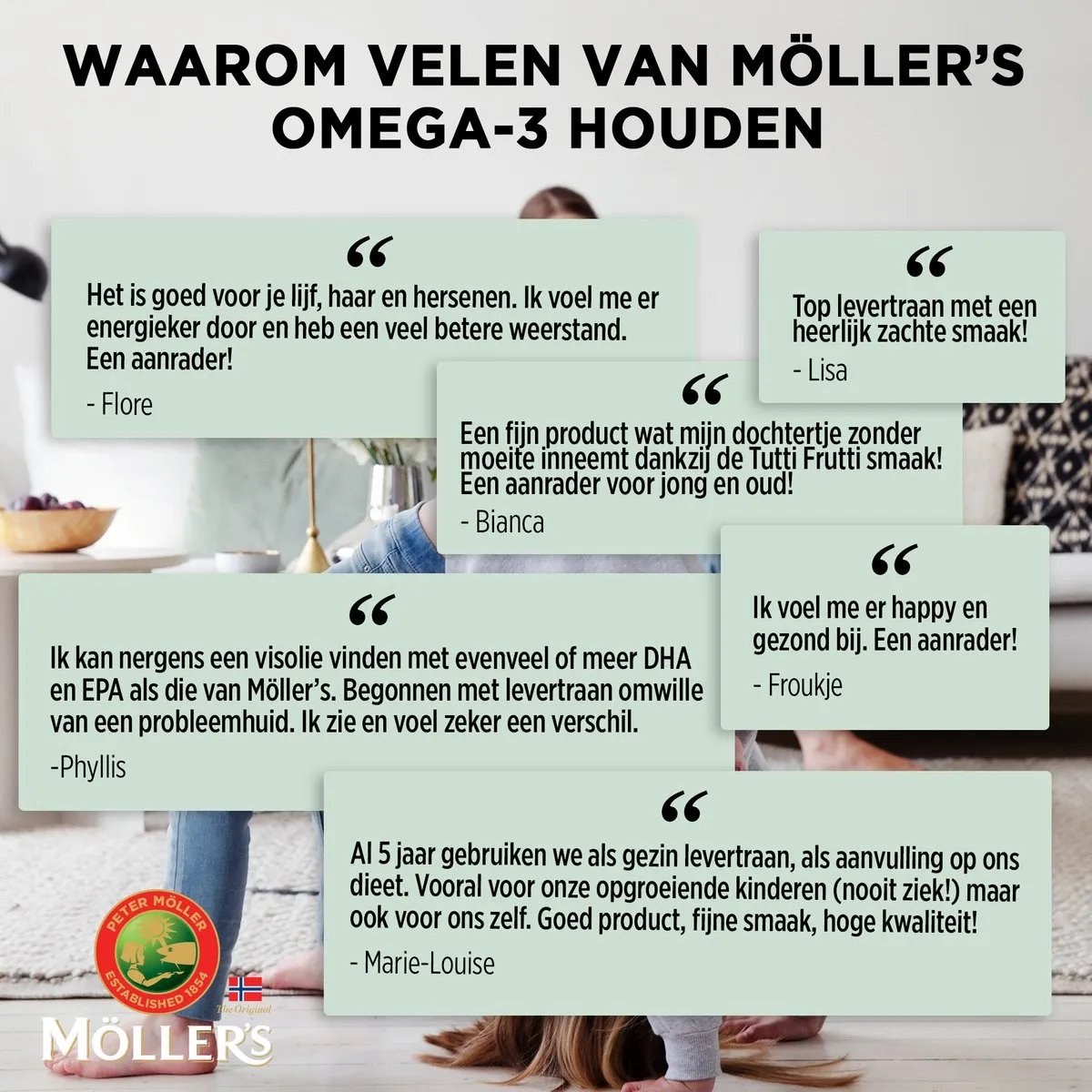 6x Mollers Omega-3 Levertraan Tutti Frutti (250 ml) - image 4