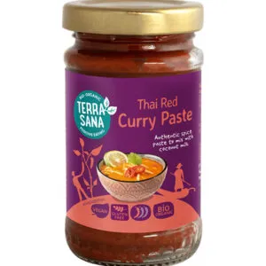 Terrasana Thaise Rode Currypasta Bio (120 gr)