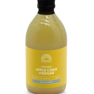 Mattisson Organic Apple Cider Vinegar - Matcha & Lemon (500 ml)