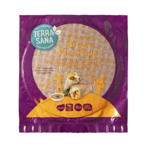 Terrasana Vietnamese Bruine Rijstpapier (150 gr)