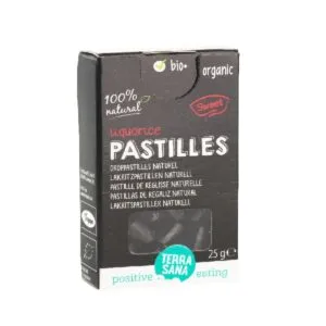 TerraSana Droppastilles naturel bio (25 gr)