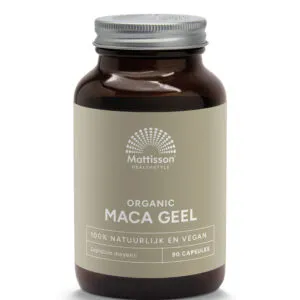 Mattisson Biologische Active Maca 750Mg Bio (90 vega capsules)