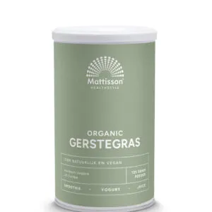 Mattisson Gerstegras Barleygrass Europa Bio (125 gr)