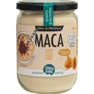 Terrasana Raw Maca High Energy Poeder In Glas Bio (300 gr)