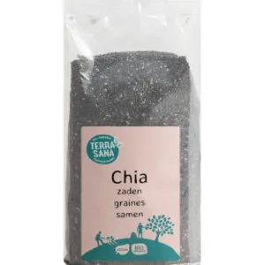 Terrasana Raw Chia Zaad Zwart Bio (600 gr)
