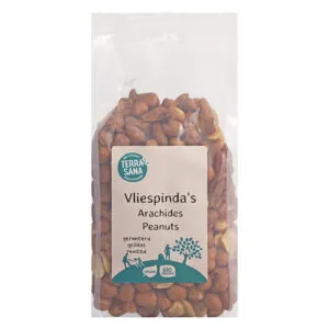 Terrasana Pinda Vlies Zonder Zout Geroosterd Bio (250 gr)