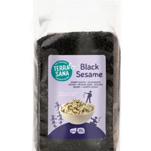 Terrasana Sesamzaad Zwart Ongepeld Bio (175 gr)