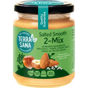 TerraSana 2 mix hazelnoot amandelpasta bio (250 gr)